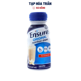 Sữa bột pha sẵn Ensure Original vani chai 237ml (1 chai)