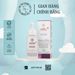 TINH CHẤT DƯỠNG DA EVENSWISS NIA 20% 30 ML HÀNG CÔNG TY