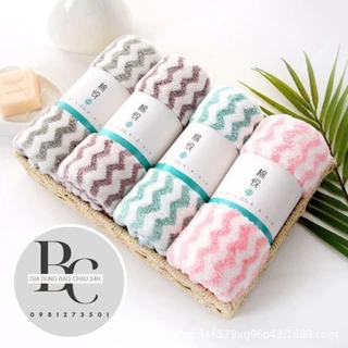 Khăn Mặt Cotton Khăn Mặt Lông Cừu Siêu Mềm size 30x50cm