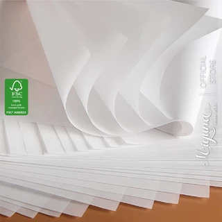 10 Tờ Giấy Can Trong MIYUNA - A5 A4 A3 A2 - Tracing Paper dùng in ấn mỹ thuật quảng cáo, hộp quà thủ công - Vellum Paper