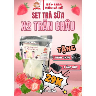 [MUA 1 TRÀ SỮA TẶNG 3] CHỈ 49K TẶNG X2 TRÂN CHÂU THÊM 3 ỐNG HÚT, 1 TÚI LỌC TRÀ VÀ 1 CHAI GẤU DỄ THƯƠNG. V