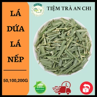 100g Lá dứa lá nếp sấy khô thơm, sạch, xanh, ngon Hỗ Trợ giảm ho, khỏe Xươ.ng Khớp và Ổn Định Đường