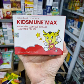 KIDS MUNE Max - GIẢI PHÁP CHO TRẺ BIẾNG ĂN,HAY ỐM VẶT ( KIDSMUNE MAX )