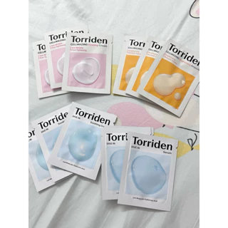 Sample mỹ phẩm Torriden các loại minisize đi du lịch ( mua 3 trở lên giá 7k)