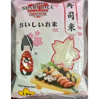 Gạo Nhật Sushi Rice 1kg- Gạo cao cấp Japonica