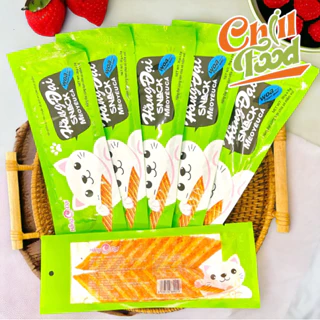 Set 10 gói mèo yêu cá Hằng Đại, snack cay cay cổng trường, đồ ăn vặt nội địa - Chill Food