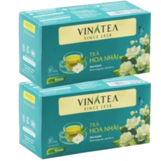 Combo 2 Trà Vinatea Hoa Nhài túi lọc 50g