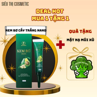 Kem bơ OLIC dưỡng da, chống nắng và ngăn ngừa lão hóa + Tặng nạ Múi xù