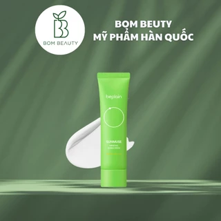 Kem chống nắng Beplain Sunmuse Vật Lý kiềm dầu Nâng Tone nhẹ nhàng SPF 50+ PA++++ 50ml