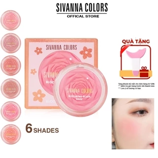 [From Thailand] Phấn má hồng Sivanna Colors Blooming Blush Bake HF8102