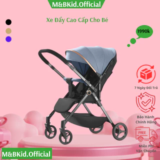 Xe Đẩy Cho Bé M&B Gấp Gọn Hai Chiều Giảm Sóc An Toàn Tiện Lợi Cho Mẹ & Bé - Bảo Hành 2 Năm MK073