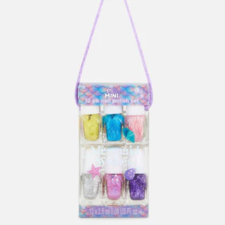 [Hàng Châu Âu] Set 12 Lọ Sơn Móng Tay Bóc Được An Toàn Dễ Lột Cho Bé - 12 Pack Kids Nail Polish Collection