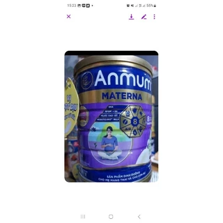 Sữa bột dành cho mẹ bầu Anmum Materna Hương Vani, Ít béo 800g HSD: 14.07.2024