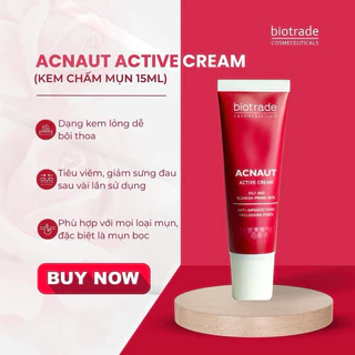 Chấm mụn Biotrade Acnaut Cream và Lotion giảm mụn hiệu quả - DMP Tmedical