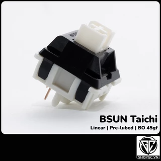 Switch BSUN Taichi | Switch Linear 45gf | Switch Pre-Lube sẵn dành cho bàn phím cơ