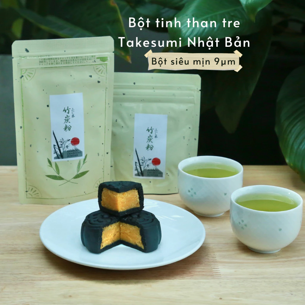 Bột tinh than tre Nhật Bản (Gói 100gr) - Hàng chính hãng