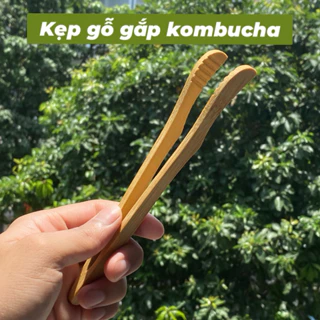 Kẹp tre gắp Kombucha có rãnh ở đầu kẹp loại nhỏ - tiết kiệm - đa dụng