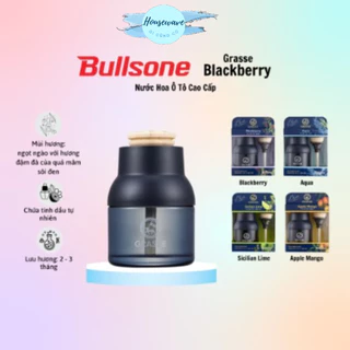 Nước hoa ôtô cao cấp Bullsone Grasse Blue Blackberry/Aqua/Apple Mango/Sicilian Lime - 100% Chính Hãng