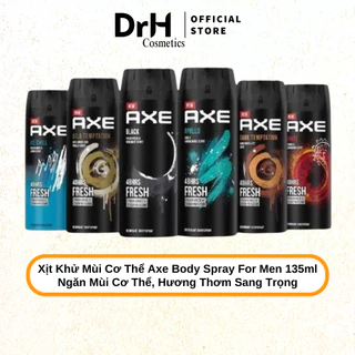 Xịt Khử Mùi Cơ Thể Axe Body Spray For Men 150ml Ngăn Mùi Cơ Thể, Hương Thơm Sang Trọng