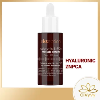 Serum Giảm Mụn Kiểm Soát Nhờn Ekseption Hyaluronic Znpca Mixlab Serum 75ml