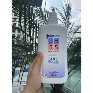 Johnson sữa tắm ph5.5 2in1 750ml