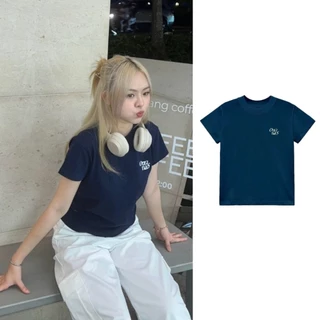 Áo thun babytee basic cổ tròn in chữ nổi Origlnals Ao520 P12K9