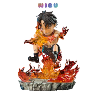 Mô hình One Piece  Ace Cao 10cm trạng thái chiến đấu , figure mô hình one piece