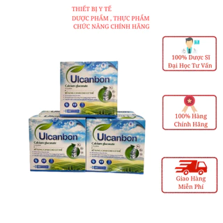 Ulcanbon - Calcium Gluconate Bổ Sung Canxi & D3 Cho Trẻ Em, Phụ Nữ Mang Thai Và Cho Con Bú