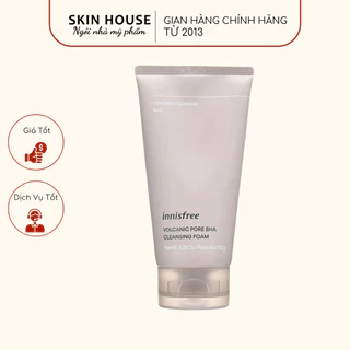 Sữa Rửa Mặt innisfree Kiểm Soát Nhờn Tro Núi Lửa & BHA 150g