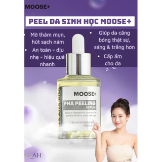 Peel da Moose+ PHA peeling serum lọ 30ml hạn sử dụng 2026 HQ