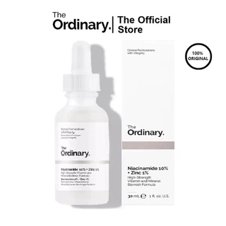 Tinh chất giảm mụn, giảm thâm The Ordinary Niacinamide 10% + Zinc 1% 30ml