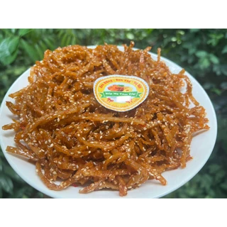 500GR CÁ BÒ SỢI RIM MÈ ĐẶC SẢN ĐÀ NẴNG ĂN LÀ NGHIỀN