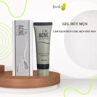 Gel lột mụn DR.ACNE- mặt nạ lột mụn - sạch mụn cám, mụn đầu đen-, se khit lỗ chân lông