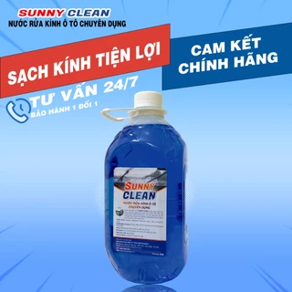 Can 2 Lít Nước Rửa Kính Ô Tô SunnyClean Chuyên Dụng Chính Hãng