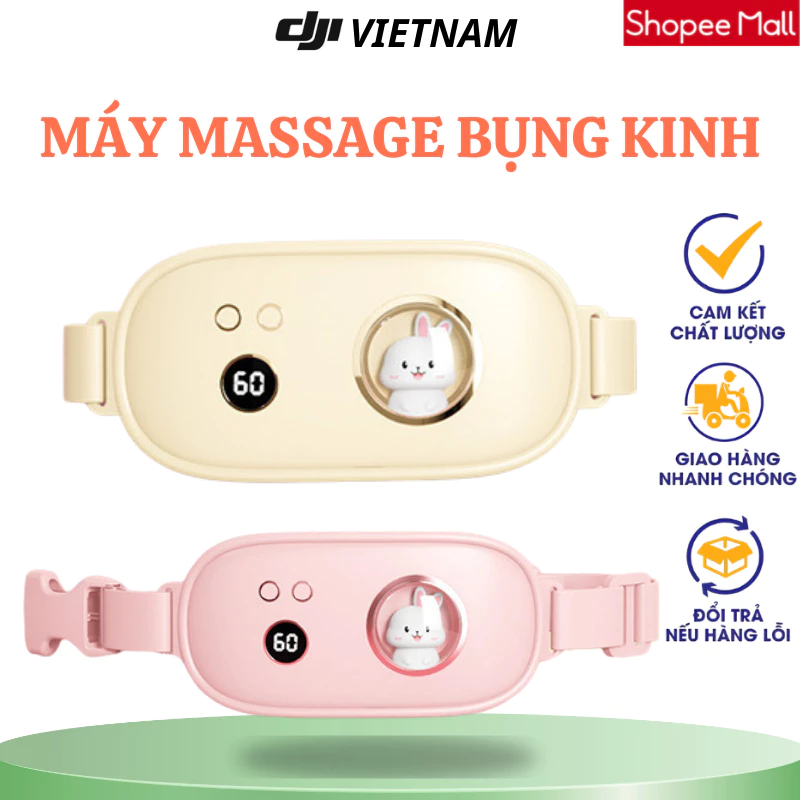 Đai đeo massage cao cấp chườm ấm giảm đau bụng kinh nguyệt quà tặng bạn nữ-VD.STORE