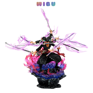 Mô Hình OnePiece Zoro Asura 3 đầu 6 tay siêu ngầu bản nhỏ - Cao 24cm nặng 360gram - Figure OnePiece - Hộp màu