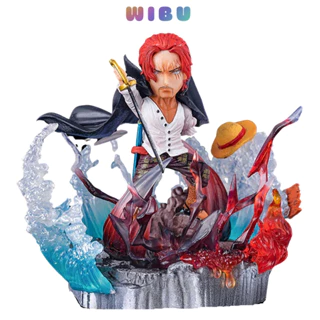 Mô hình One Piece Shanks Tóc Đỏ chiến đấu siêu ngầu. Cao 12cm, nặng 200gram . Figure One Piece