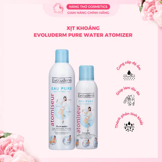 Xịt Khoáng Evoluderm Atomiseur Eau Pure 150ML & 400ML