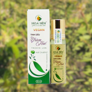 Tinh dầu tràm dạng Bi lăn 10ml Hoa Nén - Vegan