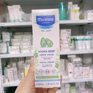 Kem Dưỡng Da Mặt Cho Bé Mustela Hydra Bebe Facial Cream 40ml