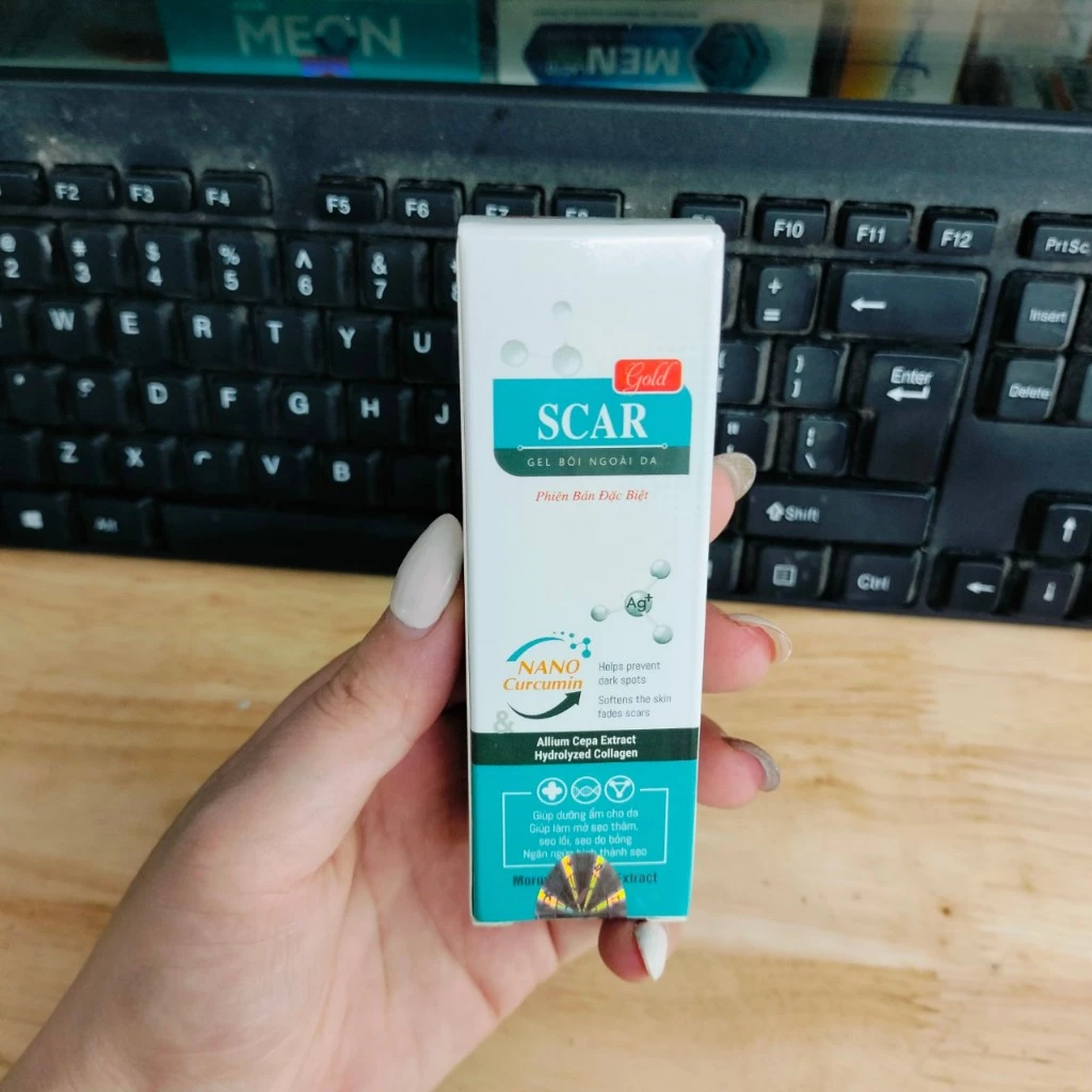 Kem ngăn ngừa sẹo MIDA SCAR (SCAR gold) tuýp 15g