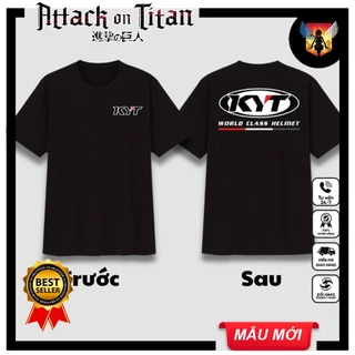 Áo thun dành cho Racing boyyyy mẫu KYT V.4 mẫu Biker xe độ, xe đua rcb full size. | AOT STORE