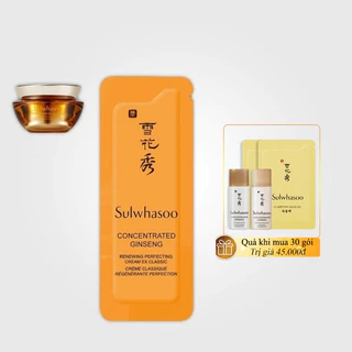 Kem Dưỡng Trẻ Hóa Sulwhasoo Concentrated Ginseng Renewing Cream EX Classic - Kem nhân sâm Sulwhasoo