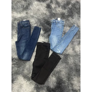 Quần Jean legging Abercrombie & Fitch nữ co dãn vnxk