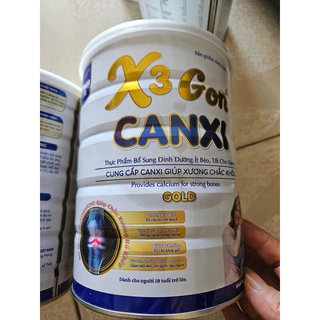 Sữa X3 GON CANXI GOLD bổ sung canxi cho xương chắc khỏe - 900 gr/hộp