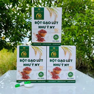 Combo 3 hộp bột gạo lứt như ý giảm cân lợi sữa