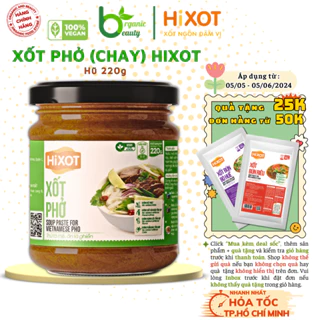 [VEGAN] Xốt Phở HiXot- Xốt Nấu Phở Chay,Bò/Gà - Gia Vị Nấu Phở Hoàn Chỉnh Trí Kiên Spices - Hũ 220gr