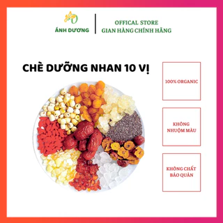 Set 10 hoặc 12 Nguyên Liệu Nấu Chè Dưỡng Nhan, Thơm Ngon, Bổ Dưỡng, Đẹp Da, Tốt Cho Sức Khoẻ 500gr