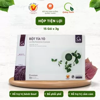 Hộp Bột Tía Tô Quảng Thanh - 3g x 15 gói/hộp