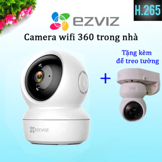 Camera wifi Ezviz trong nhà xoay 360 đàm thoại 2 chiều 1080P 2K Hàng chính hãng, Bảo hành 24 tháng